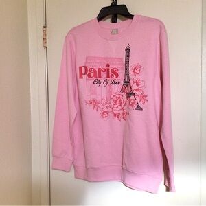 Messy Bun Just Chillin Paris Sweatshirt